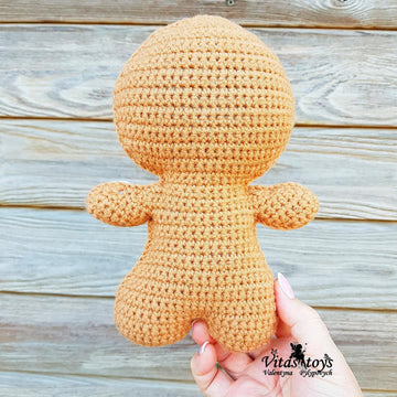 Doll Gingerbread Boy amigurumi