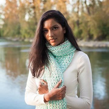 Glacial Slide Scarf