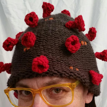 Coronavirus Knitted Hat