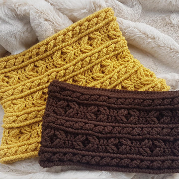 Celtic Cabled Cowl