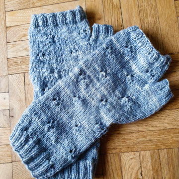 Wrist warmers "Rosemary"