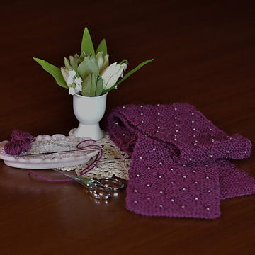 Bead Drop Scarf