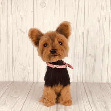 Yorkshire Terrier (yourkie) dog crochet