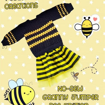 No-Sew Granny Bee Jumper