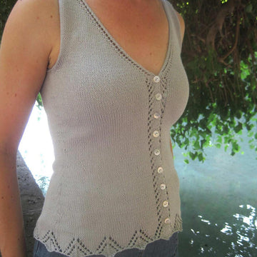 Helena Buttoned Top
