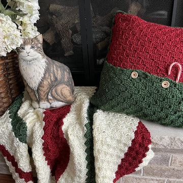 Christmas C2C Pocket Pillow