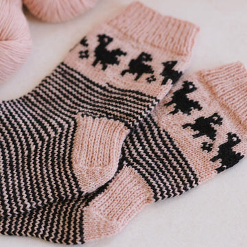Tiny Ravens Socks