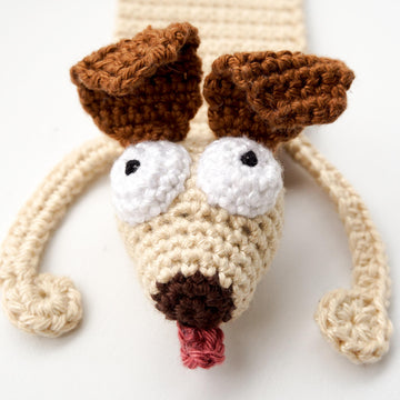 Dog Bookmark Crochet Pattern