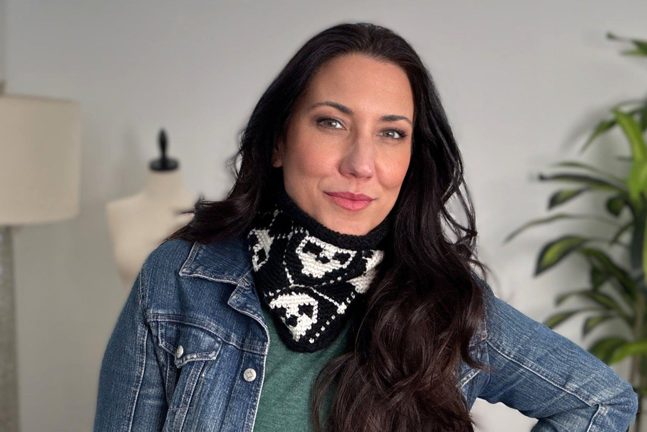 Tartan Skull Cowl