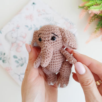 Crochet Elephant Amigurumi Pattern