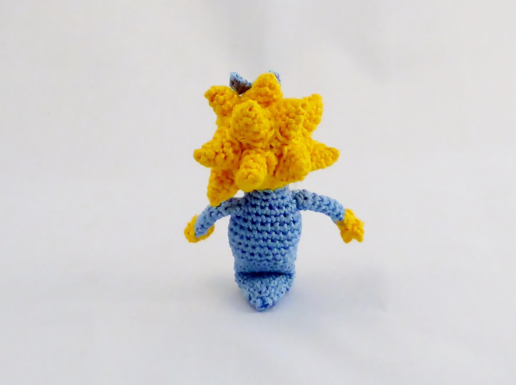 Maggie Simpson Häkelanleitung