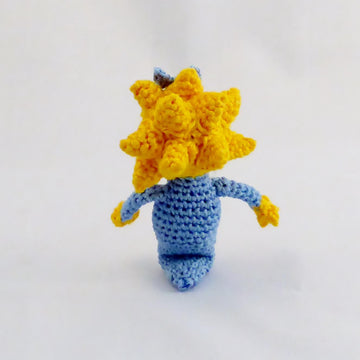Maggie Simpson Häkelanleitung
