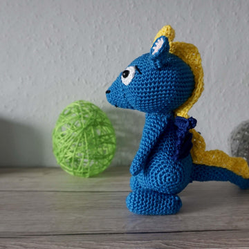 Häkelanleitung für den Amigurumi Drachen Tyson!