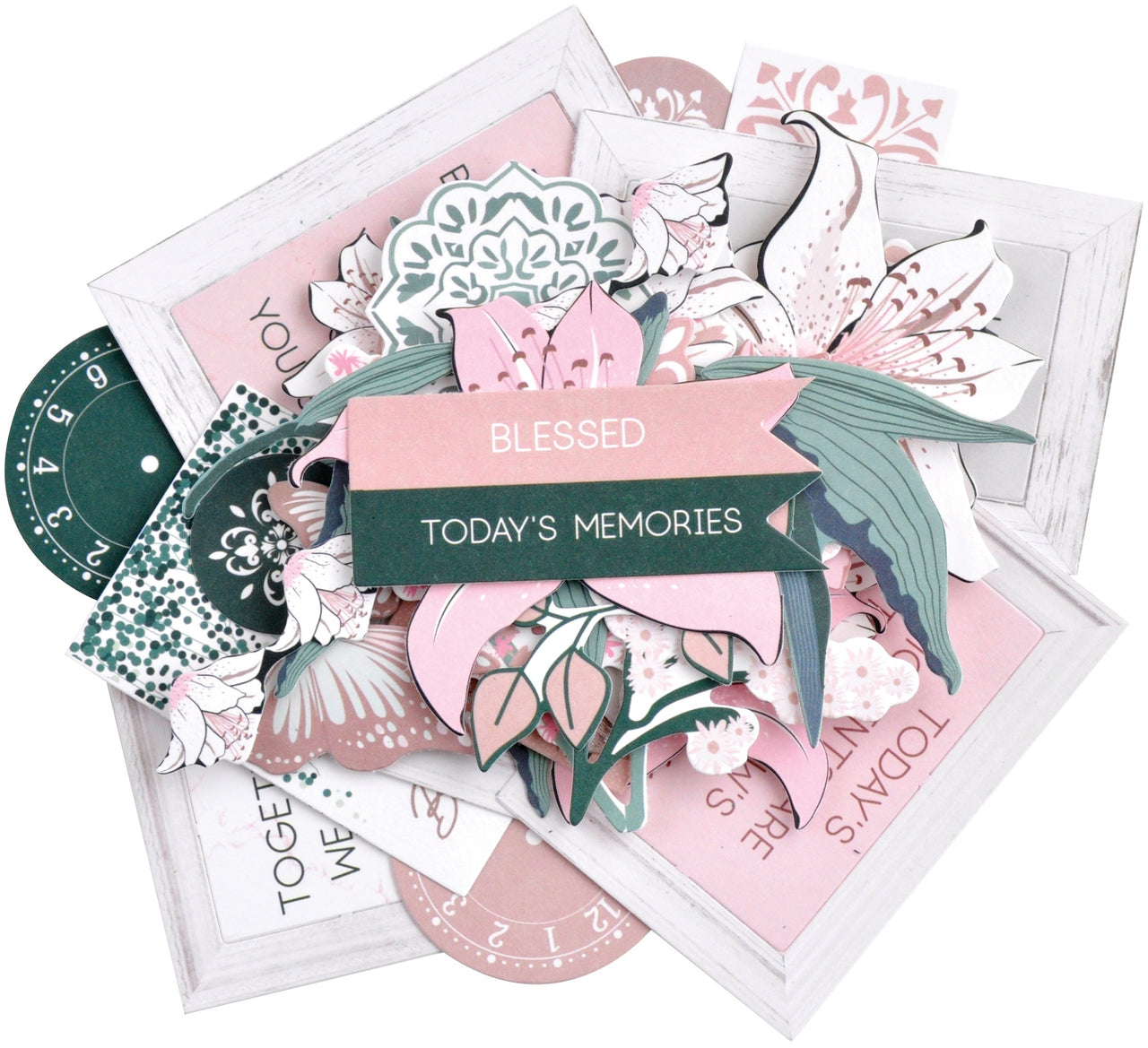 Kaisercraft Collectables Cardstock Die-Cuts - Lily & Moss