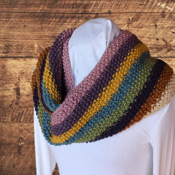 Long Striped Scarf