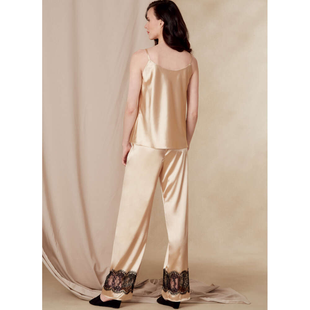 Vogue Misses' and Misses' Petite Robe, Belt, Camisole, Slip, Shorts and Pants V1834 - Sewing Pattern