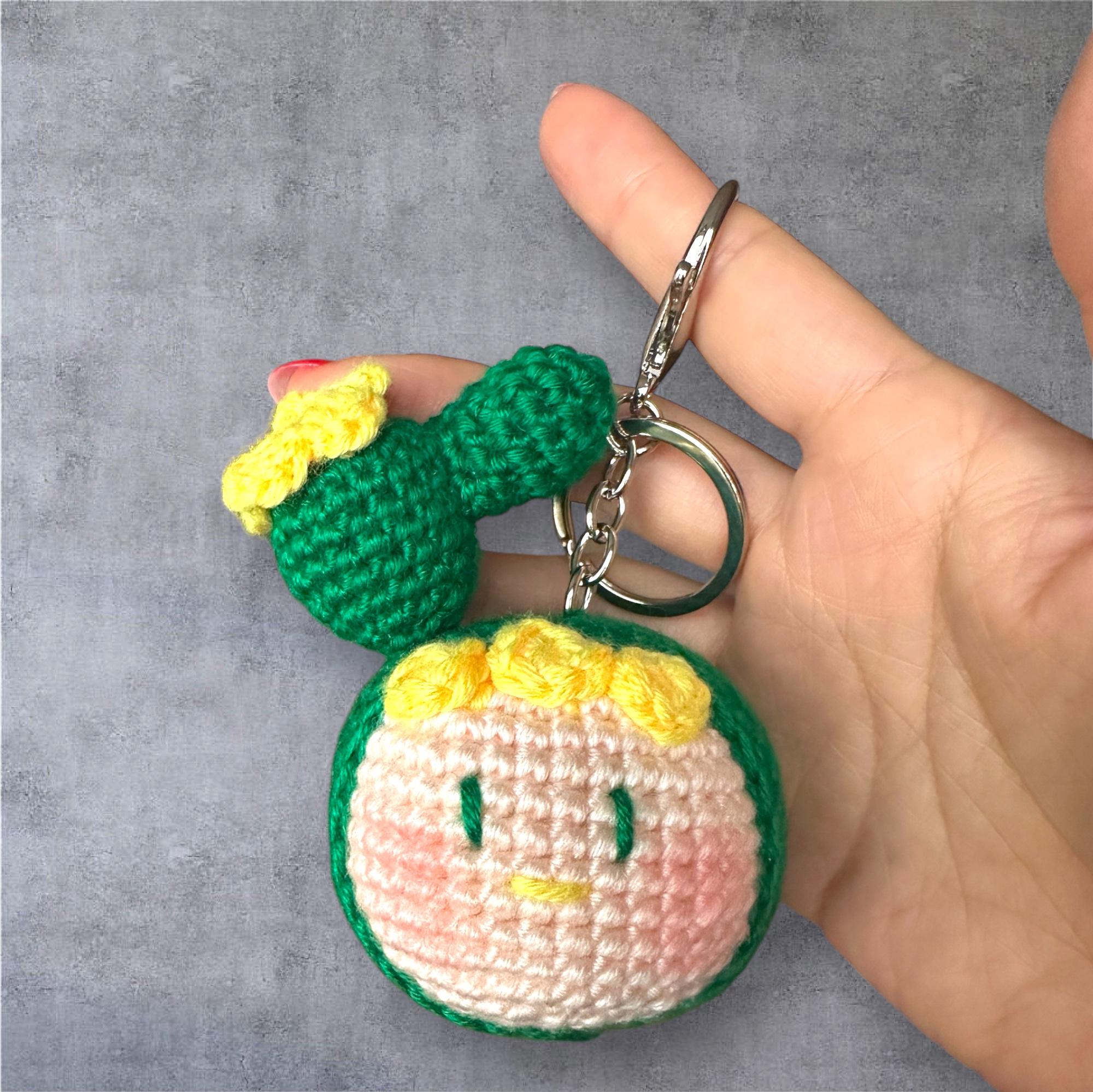 Cactus Tuanzi Keychain Crochet Pattern