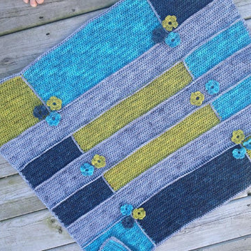 Modern hippie blanket