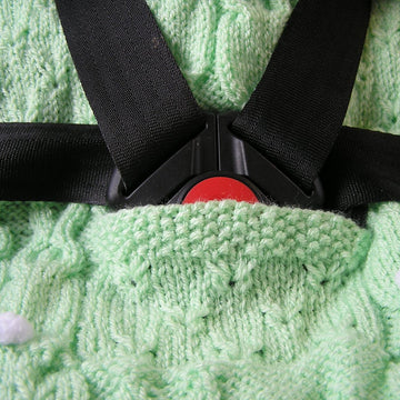 Spring Rabbits a blanket for Car-seat Crib