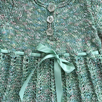 Toddler's Dress with Ribbon Tie