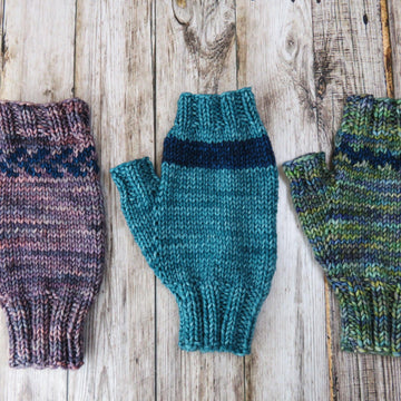 Simple Colorwork Mitts