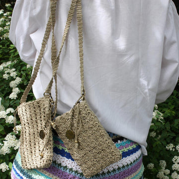 Hemp Twine Crossbody Bag
