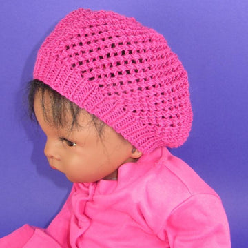 Baby Simple Lacey Tam Slouch hat