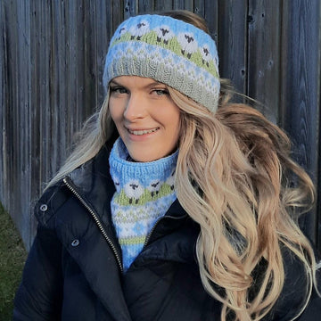 Serena HEADBAND, Sheep in the Pasture Headband