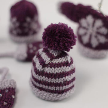 Christmas Glamour Mini Snowflake Sweater Decoration