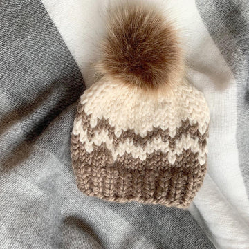 Double Chevron Bulky Hat