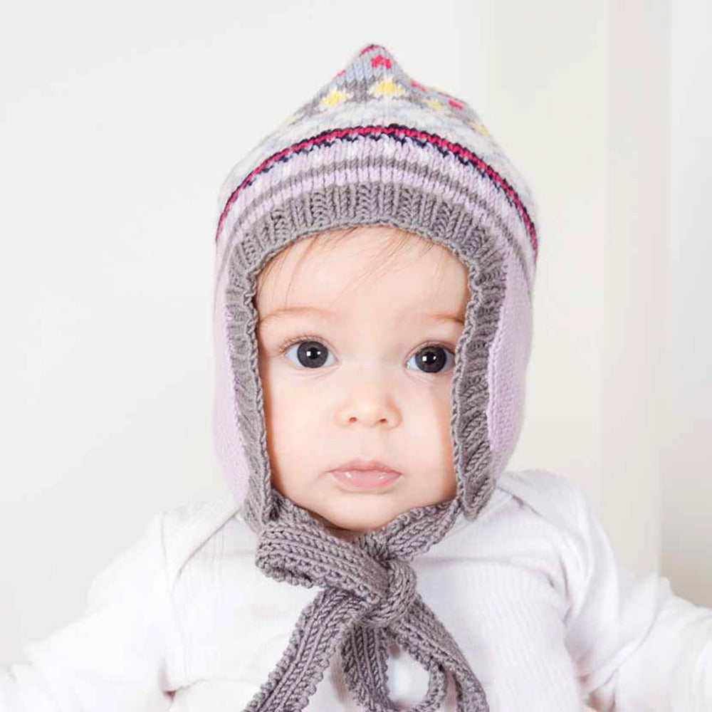 "Fia Hat And Scarf" - Hat Knitting Pattern For Girls in MillaMia Naturally Soft Merino