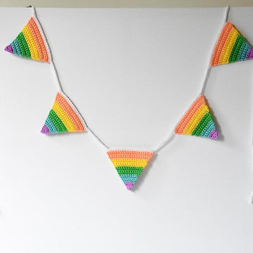 Rainbow Flags Garland