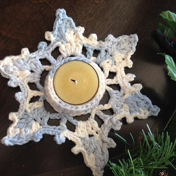 Snowflake Tea Light Holder