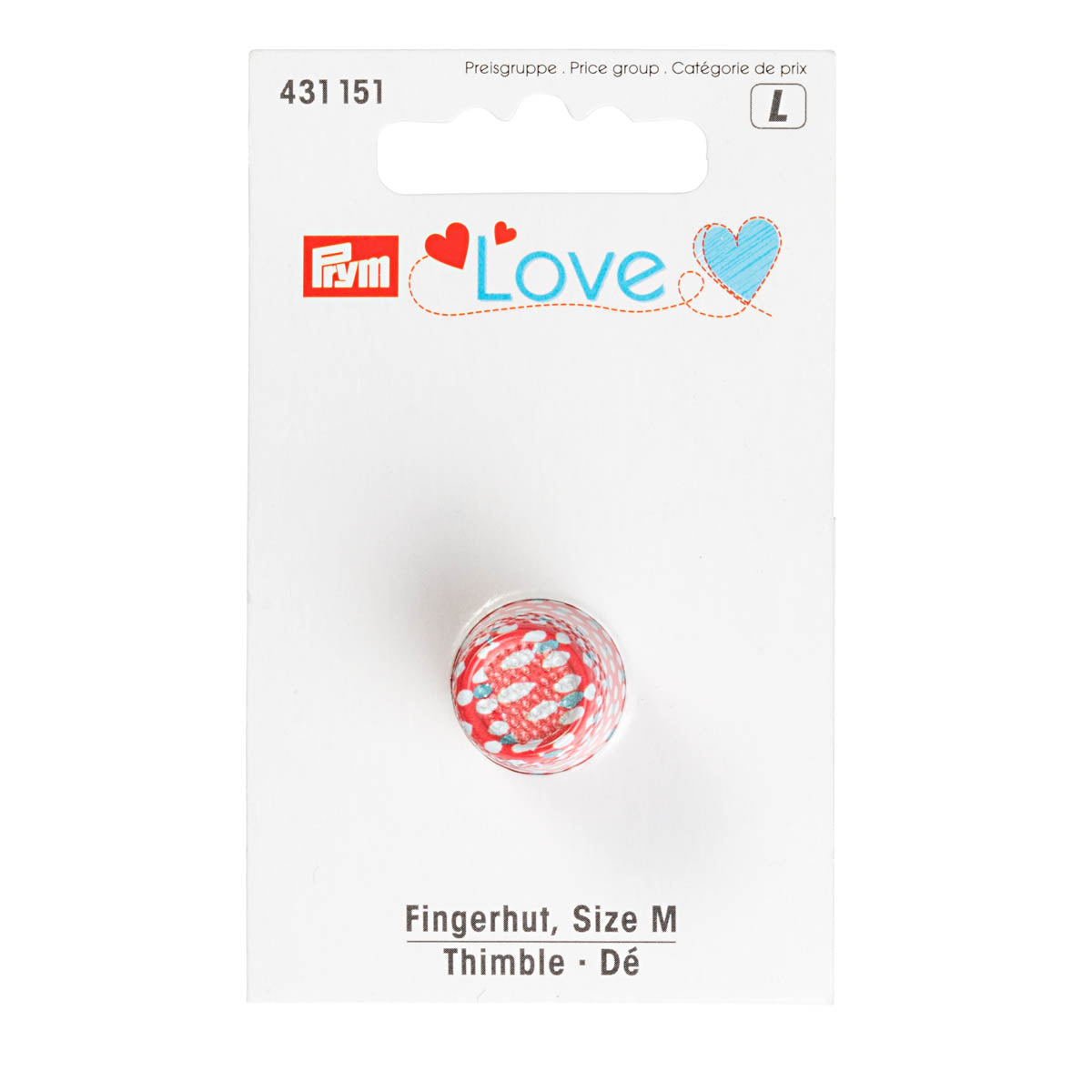Prym Love Thimble Medium
