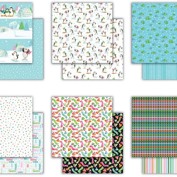Craft Consortium Double-Sided Paper Pad 6"X6" 40/Pkg - Polar Playtime