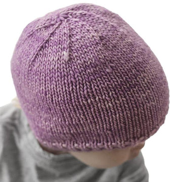 Easy Knit Flat Baby Hat