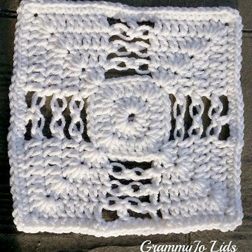 Solomon's Cross Afghan Square