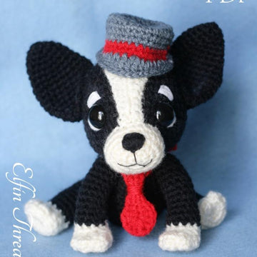 Chaco, the Chihuahua Puppy Amigurumi