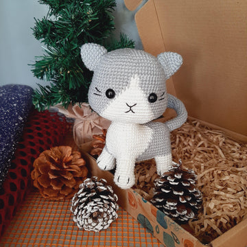 Crochet cat pattern, PDF, English, crochet animals
