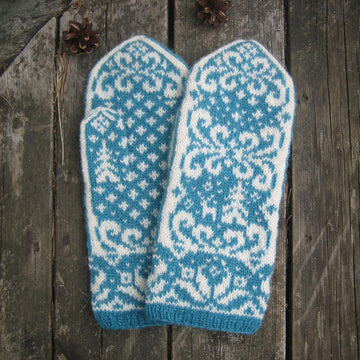 Frosted Windows Mittens