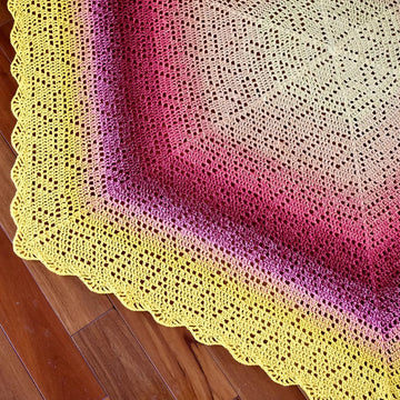Wildflower Hexagon Blanket