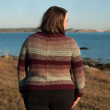 Top Down Winter Sweater