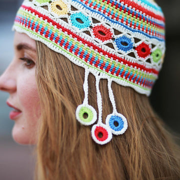 Rainbow hat