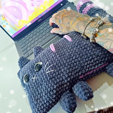 Cat Pillow Crochet Pattern Purrrest