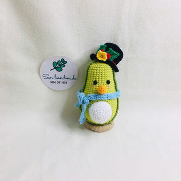 Snow Cado- crochet pattern- PDF file- English
