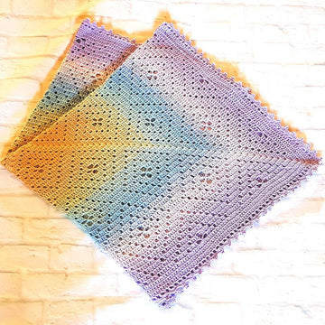 Aidan's Radiating Diamonds Blanket