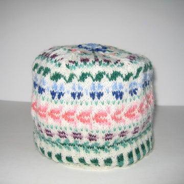 Fair Isle Garden Stripes Beanie