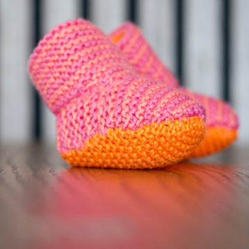 The 'Little Voyager' Baby Booties Knitting Pattern