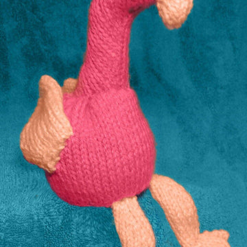 Flamingo choc orange cover / toy