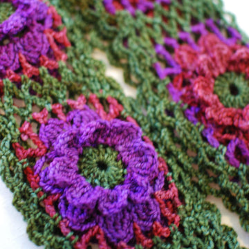 Fall Flowers Cowl